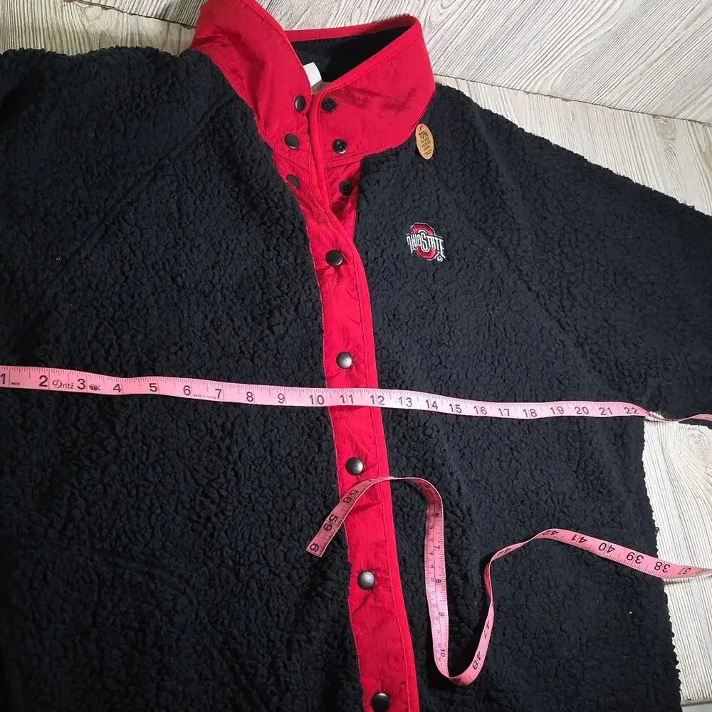 PINK Victoria's Secret Ohio State University Shpera Jacket Women Size Medium NWT